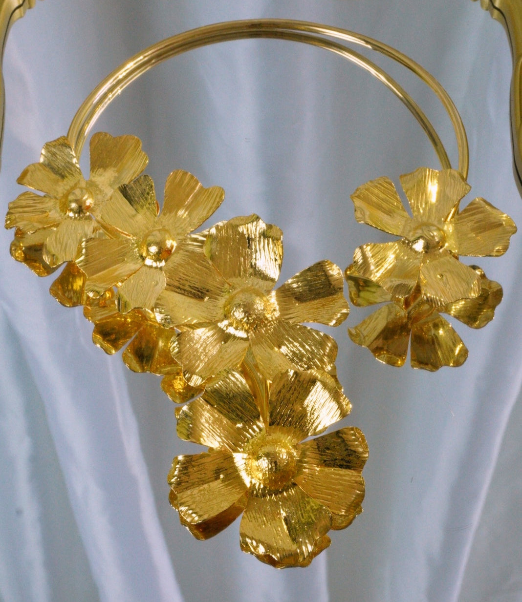 Flower set - necklace and earrings