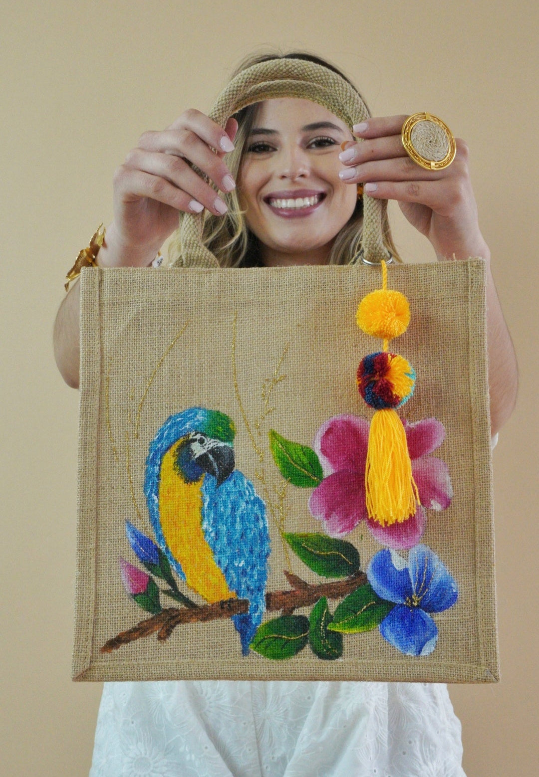 Macaw totebag