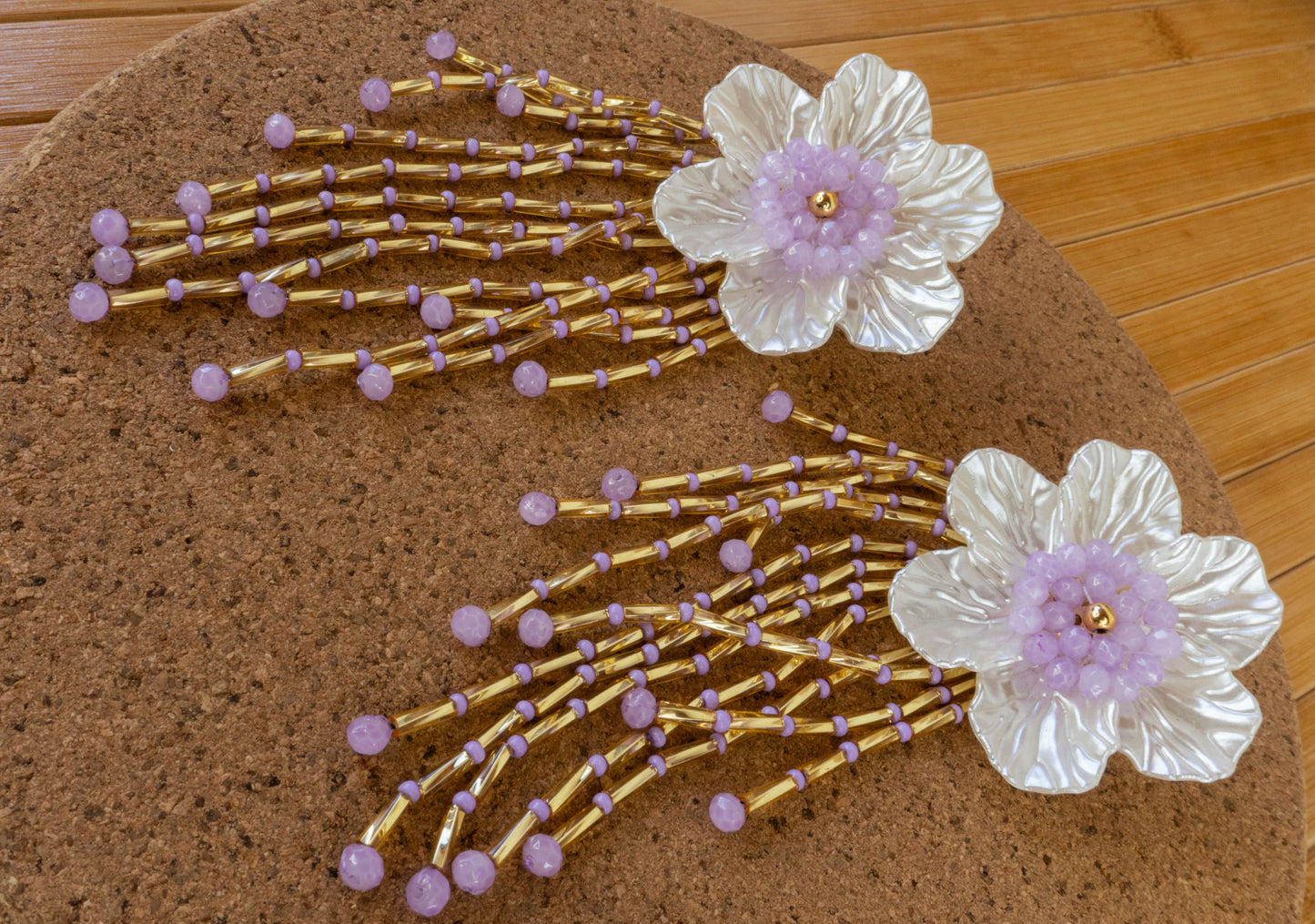Aretes Flor Caida