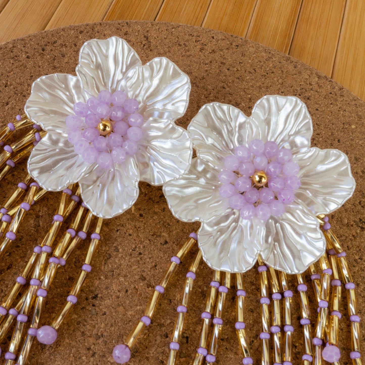Aretes Flor Caida
