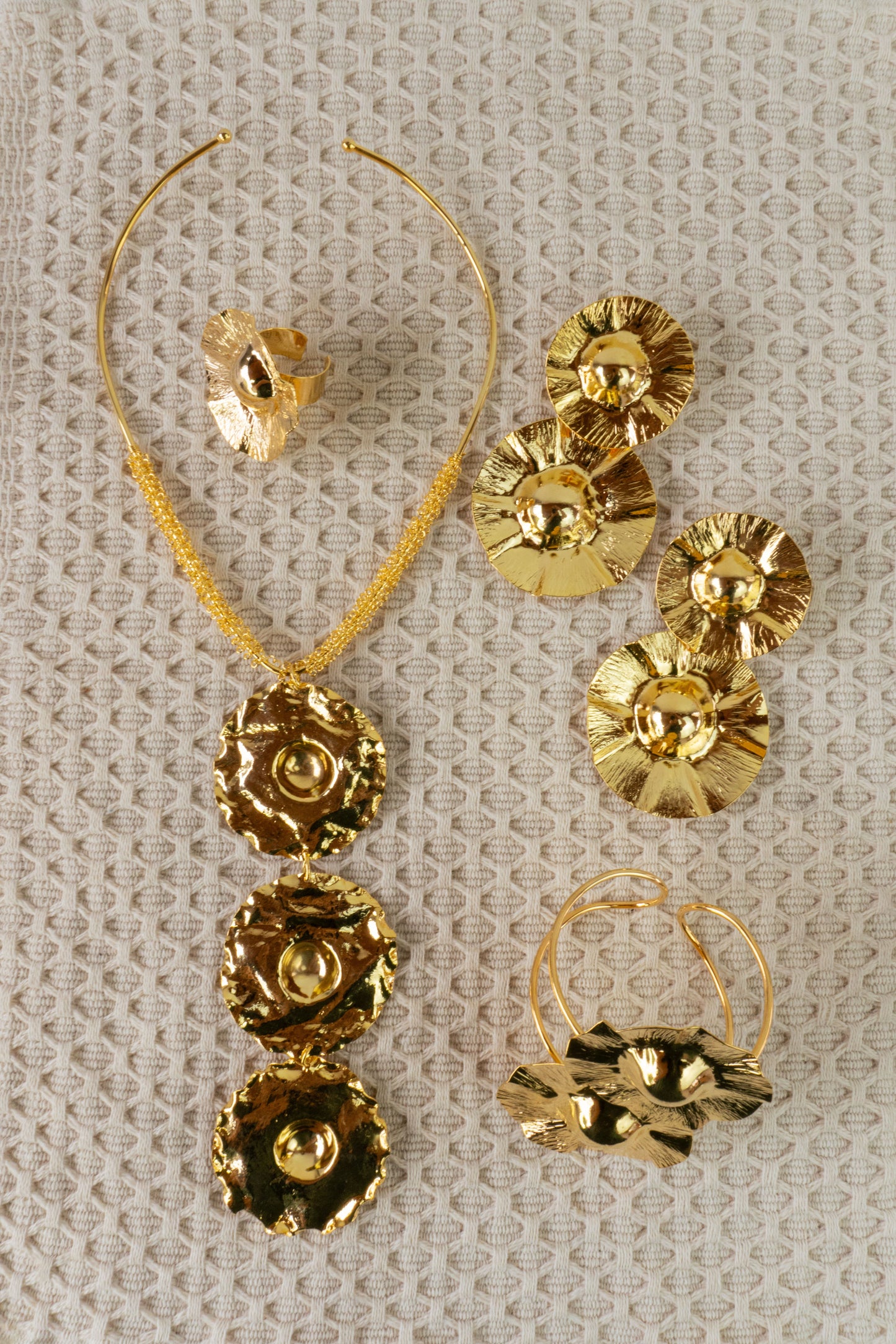 Antonella Set - necklace, bracelet, earrings, and ring