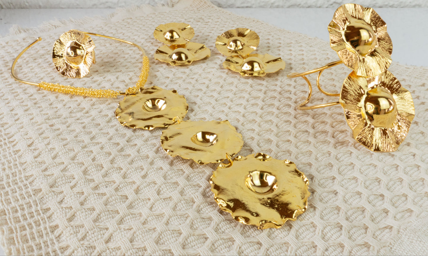 Antonella Set - necklace, bracelet, earrings, and ring