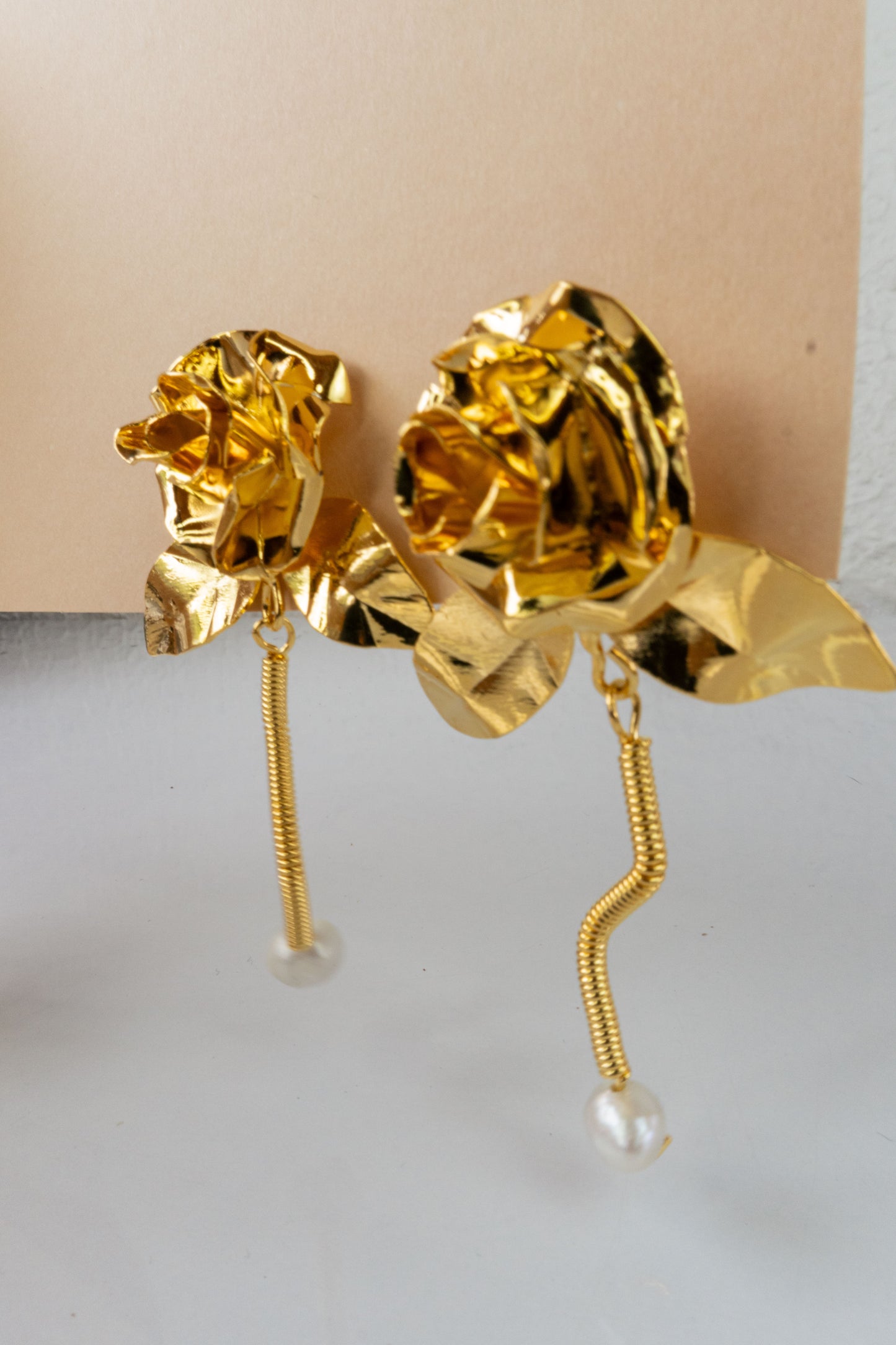 Rosalén Set - earrings and ring