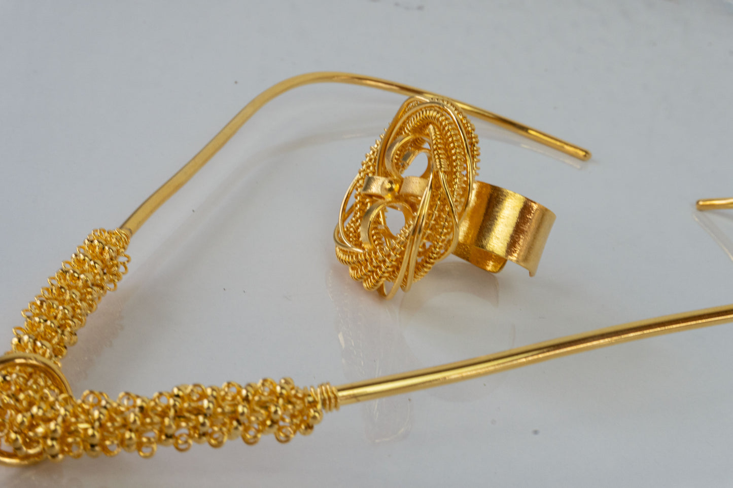 Circle Set - necklace and ring