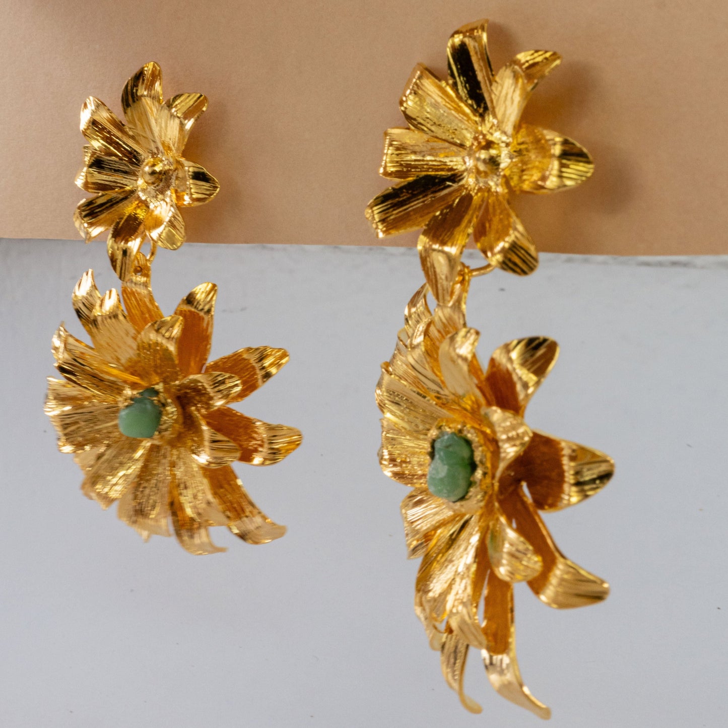 Flora Set - earrings, bracelet, and ring