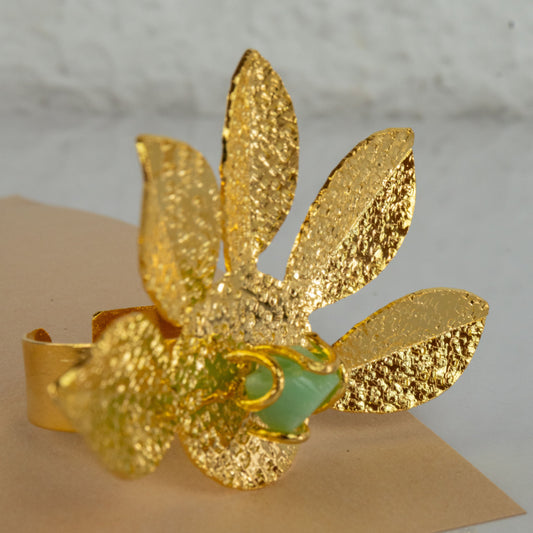 Half Flower Ring
