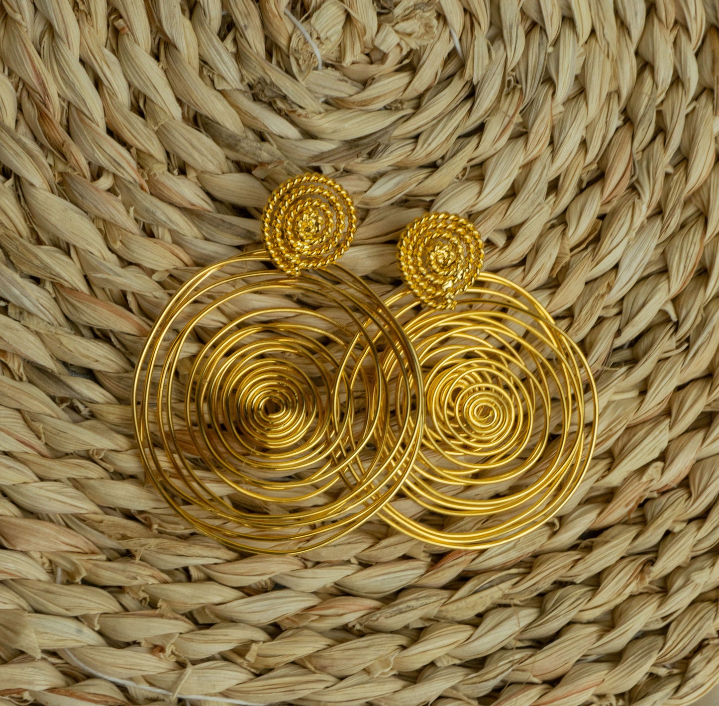 Aretes Espiral Doble