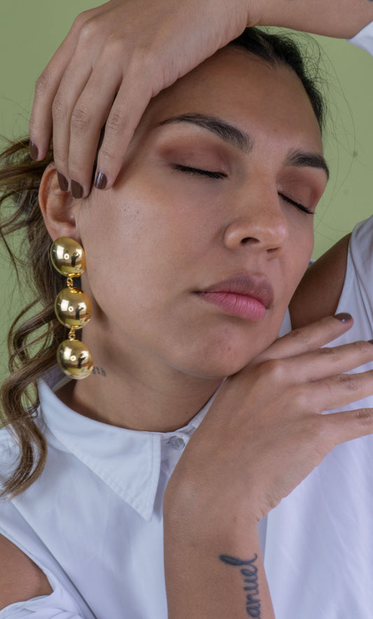 Aretes Bolita