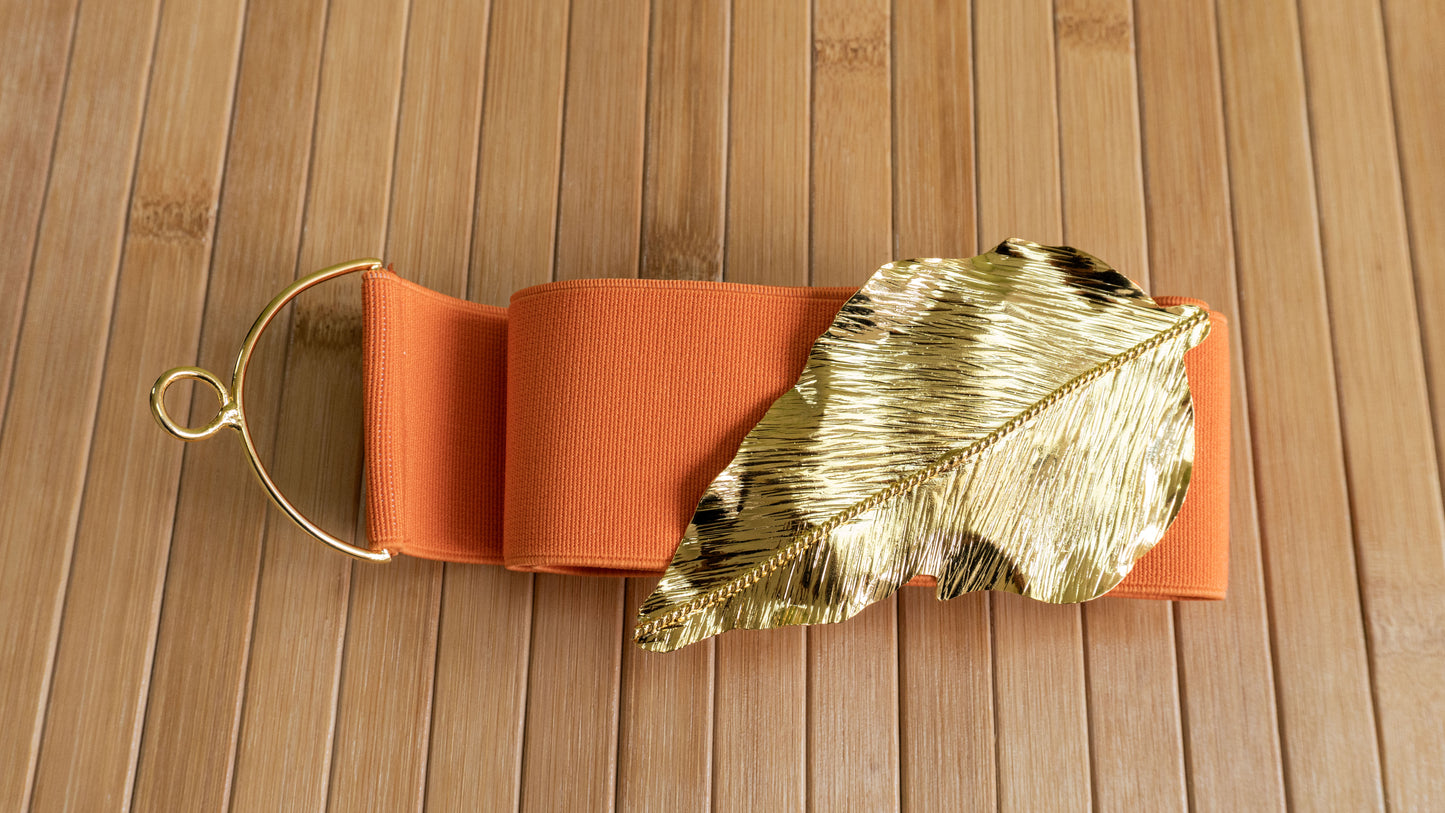 Orange Leaf Belt