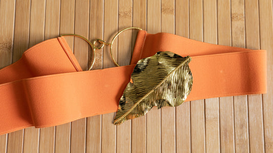 Orange Leaf Belt