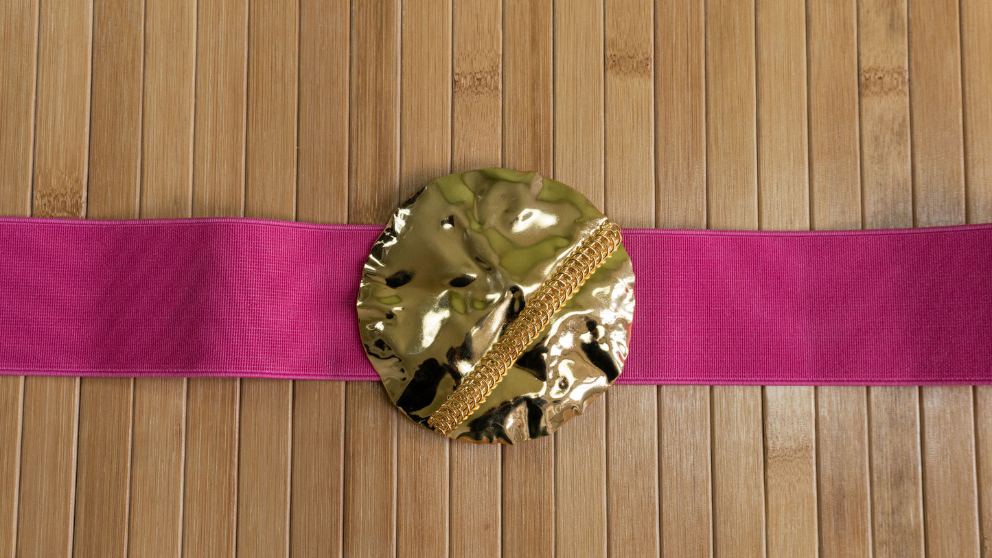 Fuccia Circle Belt