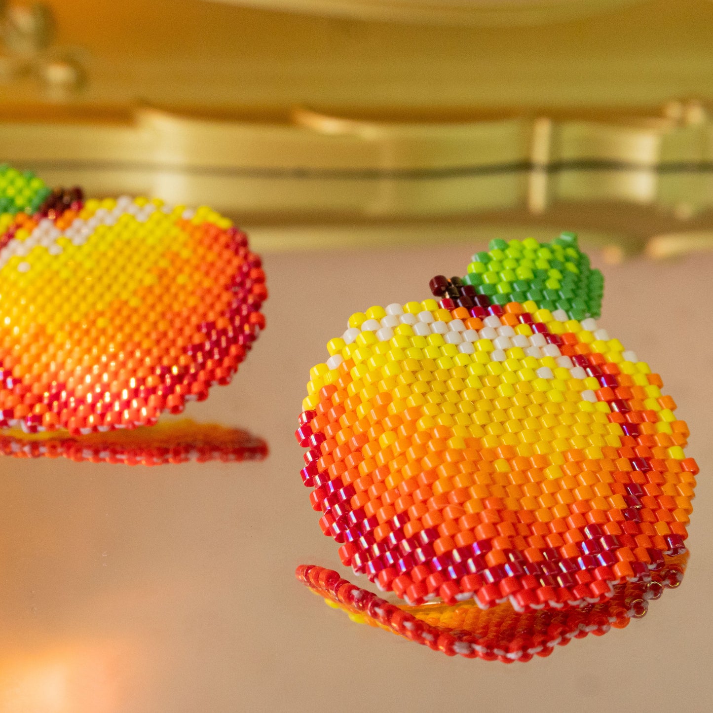 Earrings Orange