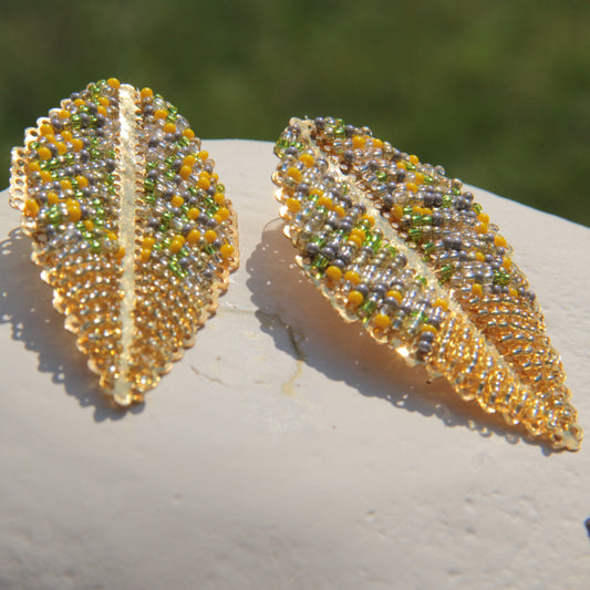 Aretes Hoja