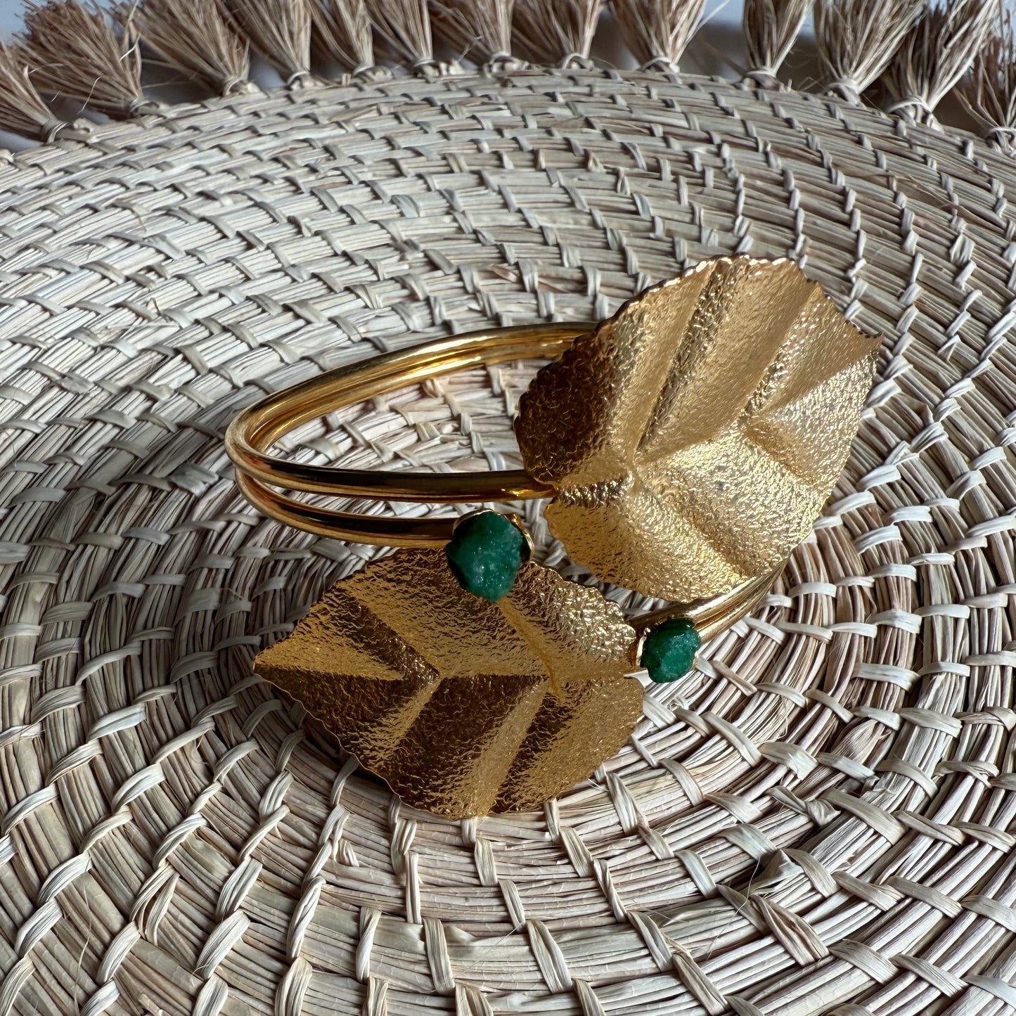 Golden Leaf Bracelet