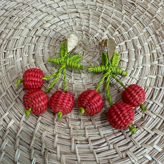Cherry earrings
