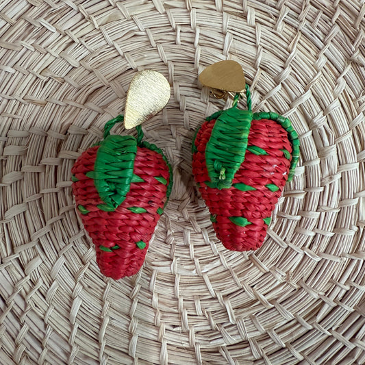 Strawberries earrings