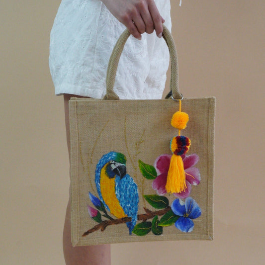 Macaw totebag