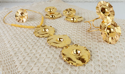 Antonella Set - necklace, bracelet, earrings, and ring