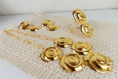 Aphrodite Set - necklace, earrings, and bracelet