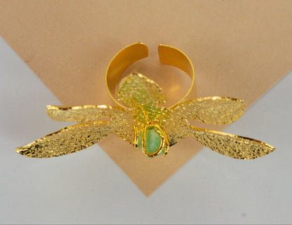 Half Flower Ring