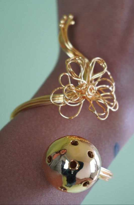 Open Flower Handle
