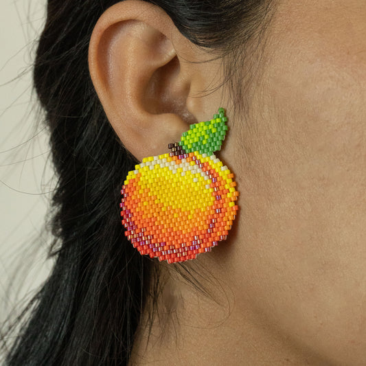 Earrings Orange