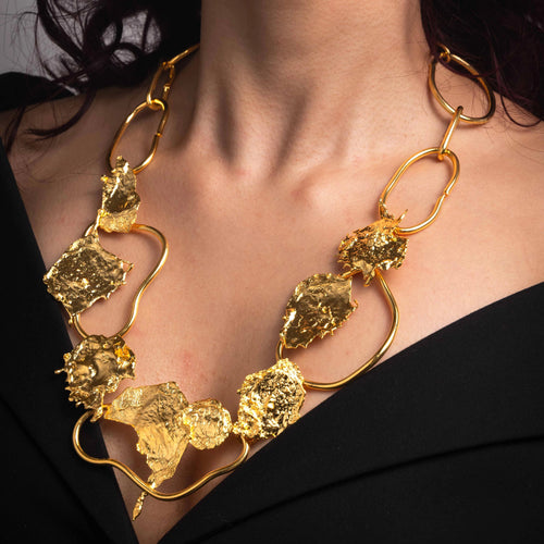 Necklace Repujado