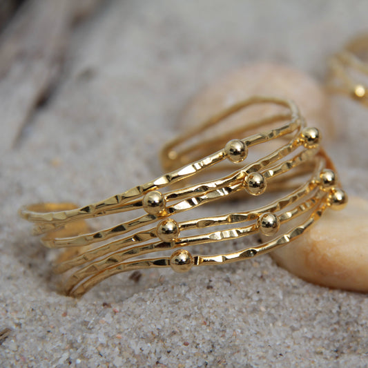Gold-Plated Bronze Bracelet