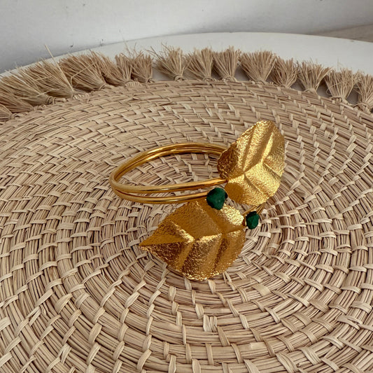 Golden Leaf Bracelet