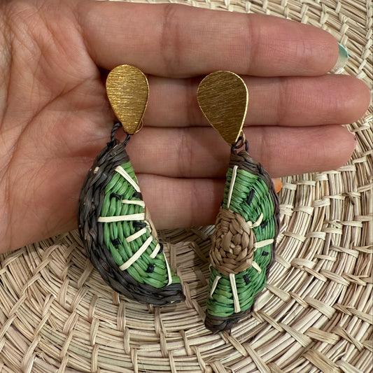 Kiwi earrings