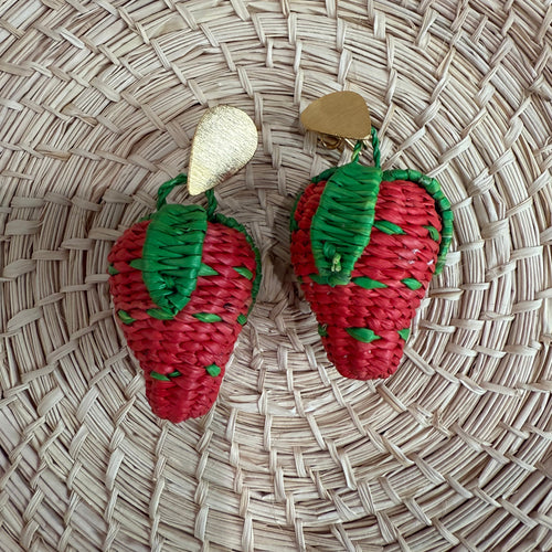 Strawberries earrings